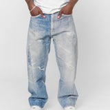 Third Cut Denim Digital Denim Print