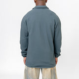 Piquet Long Sleeve Polo Grey AG023032EA