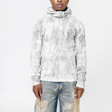 Zipper Dyed Sweater Faded Black FN-MN-SWEA000378