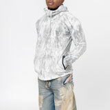 Zipper Dyed Sweater Faded Black FN-MN-SWEA000378