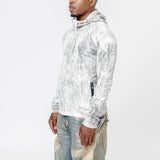 Zipper Dyed Sweater Faded Black FN-MN-SWEA000378