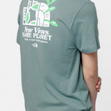 M S/S New Views Same Place Duck Green NF0A8B98HCH
