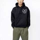 Hooded Rotation Sweat Black/White I034690