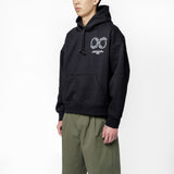 Hooded Rotation Sweat Black/White I034690