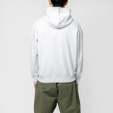 Hooded WIP Sweat Jacket Ash Heather Stone Washed I034691