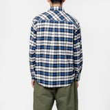 Long Sleeve Tarbell Shirt Tarbell Check Dark Navy/White I034545