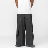 Wool Nylon Pant Black PN-P015-051