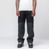 Double Layer Pants Cotton Drill Black AG111051DB