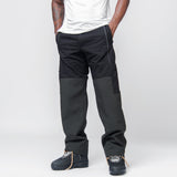 Double Layer Pants Cotton Drill Black AG111051DB