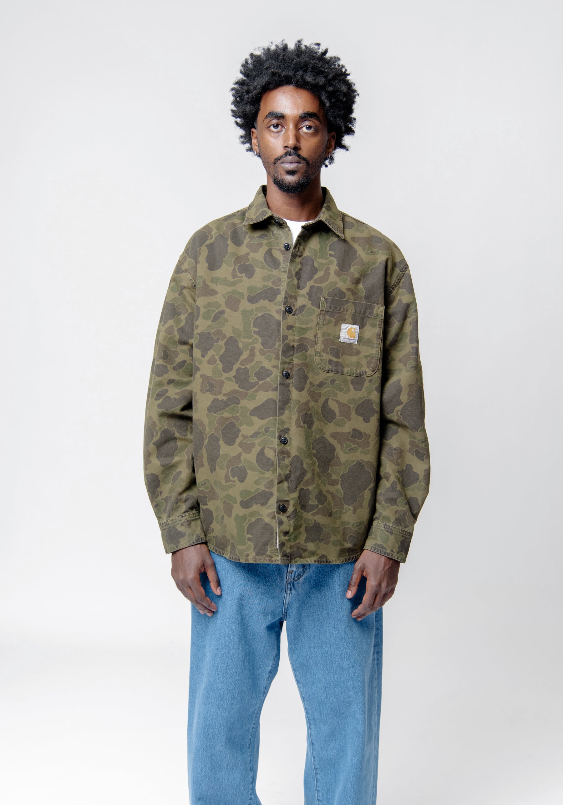 L/S Duck Shirt Camo Duck Green I033769 – NOMAD