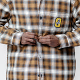 Monahan Shirt Monahan Check Hamilton Brown I033778