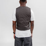 Quilted Liner Vest Oxidized Grey Aero Nylon M2241QOG