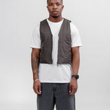 Quilted Liner Vest Oxidized Grey Aero Nylon M2241QOG