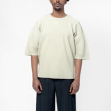 MC May Basics Pleated T-Shirt Dry Grass Green HP56-JK122-42