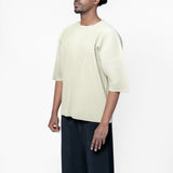 MC May Basics Pleated T-Shirt Dry Grass Green HP56-JK122-42