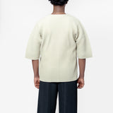 MC May Basics Pleated T-Shirt Dry Grass Green HP56-JK122-42
