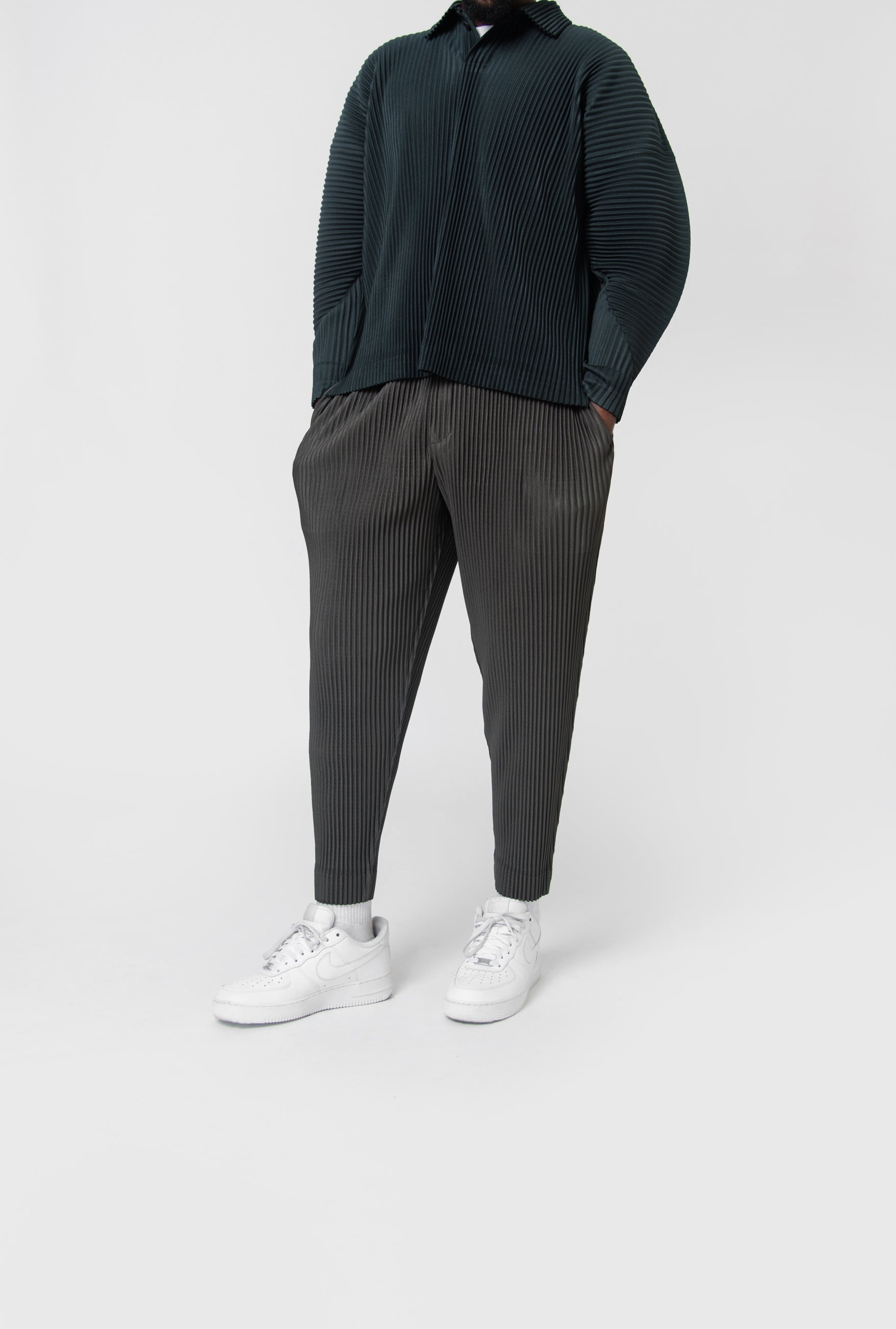 MC July Pleated Pant Ebony Khaki JF104-68