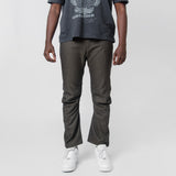 Wool Stripe Suit Pant Olive WL-P018