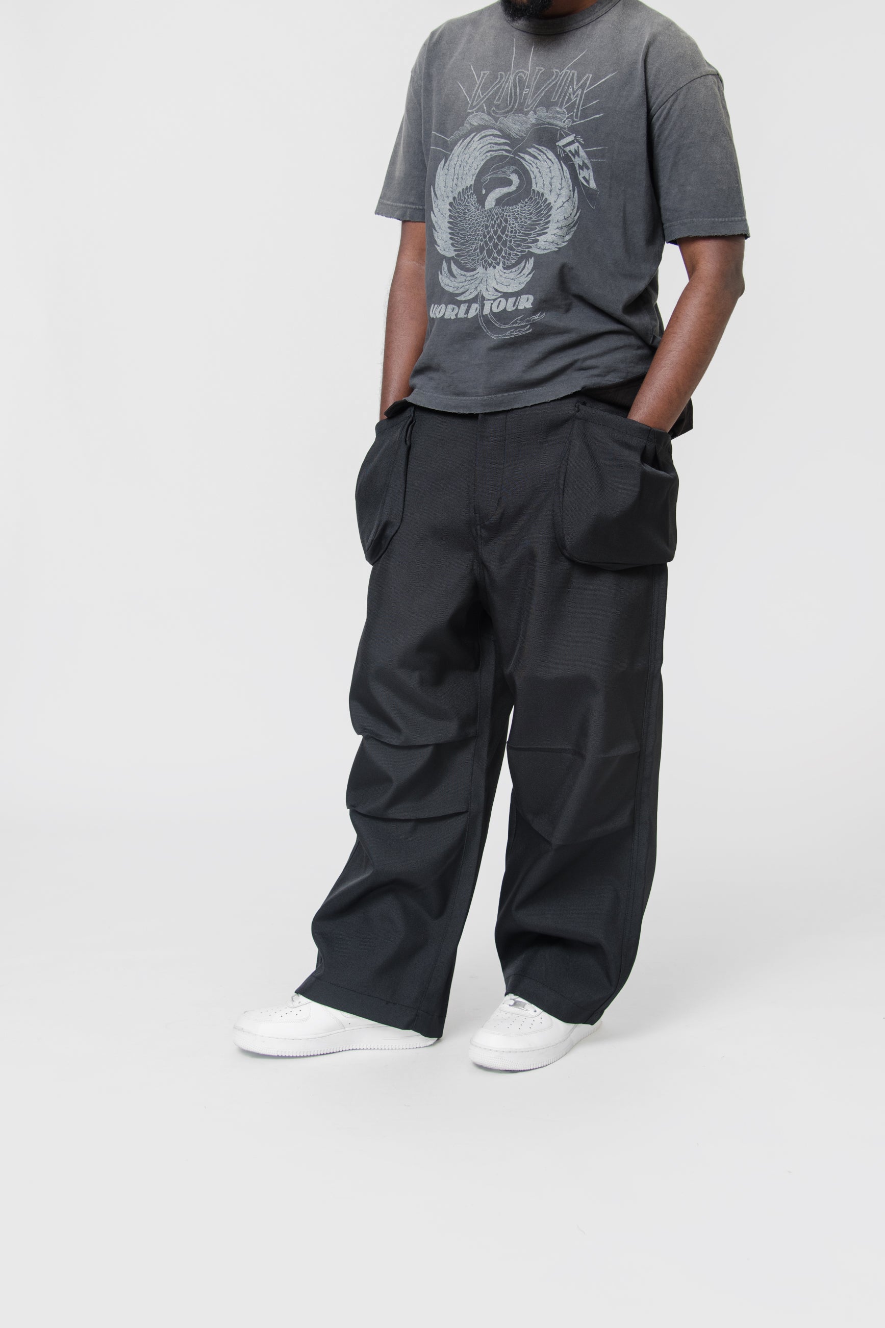 Heavy Canvas Pant Black WL-P043