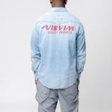 Social Sculpture Shirt Crash Denim 0124205007002