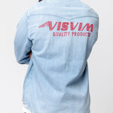 Social Sculpture Shirt Crash Denim 0124205007002