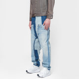 Patchwork Paneled Jeans Multi WO-P016-051