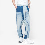Patchwork Paneled Jeans Multi WO-P016-051