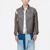 Overprint Trucker Jacket Khaki FO-J503-S25-2