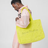 Furry Logo Tote Bag Lime Green BAGS000138