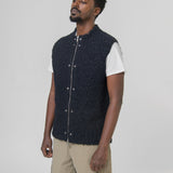 Modular Wool Cardigan Black J22FV0107