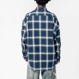 Button-Up Shirt Navy Multi FN-MN-SHIR000868