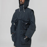 Water Repellent Cotton Parka Midnight J47AA0105