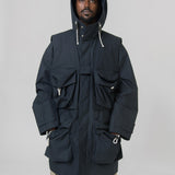 Water Repellent Cotton Parka Midnight J47AA0105