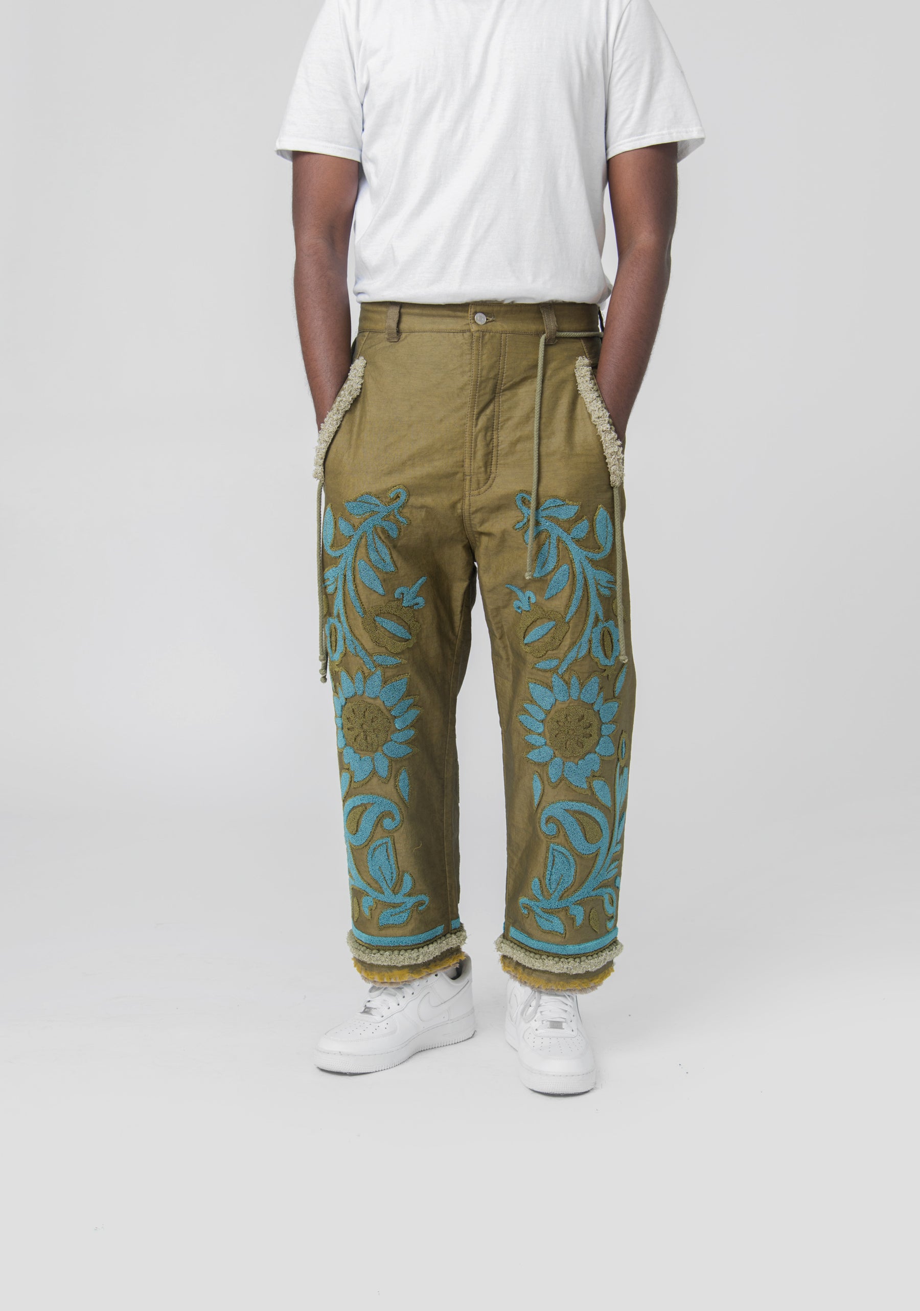 Tapestry Trouser Olive