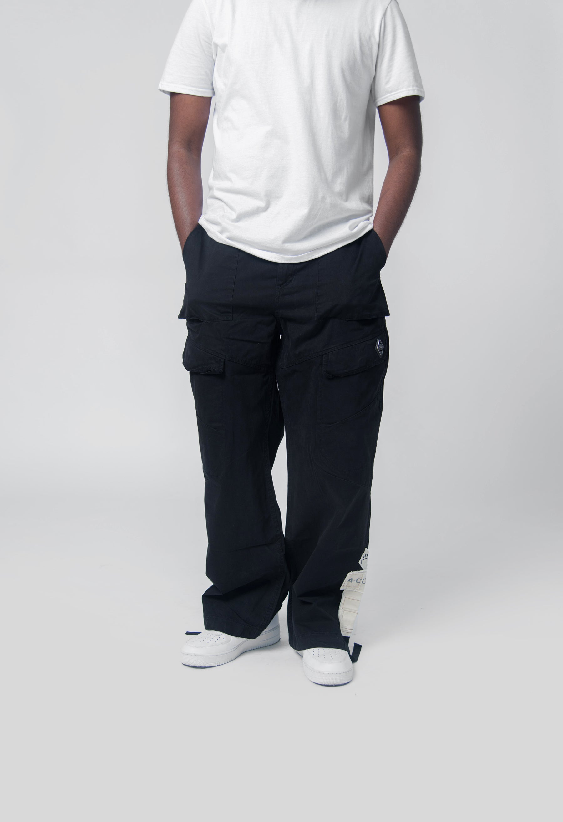 Ando Cargo Pant Black ACWMB209