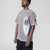 Hypergraphic Short Sleeve Tee Mid Grey ACWMTS140