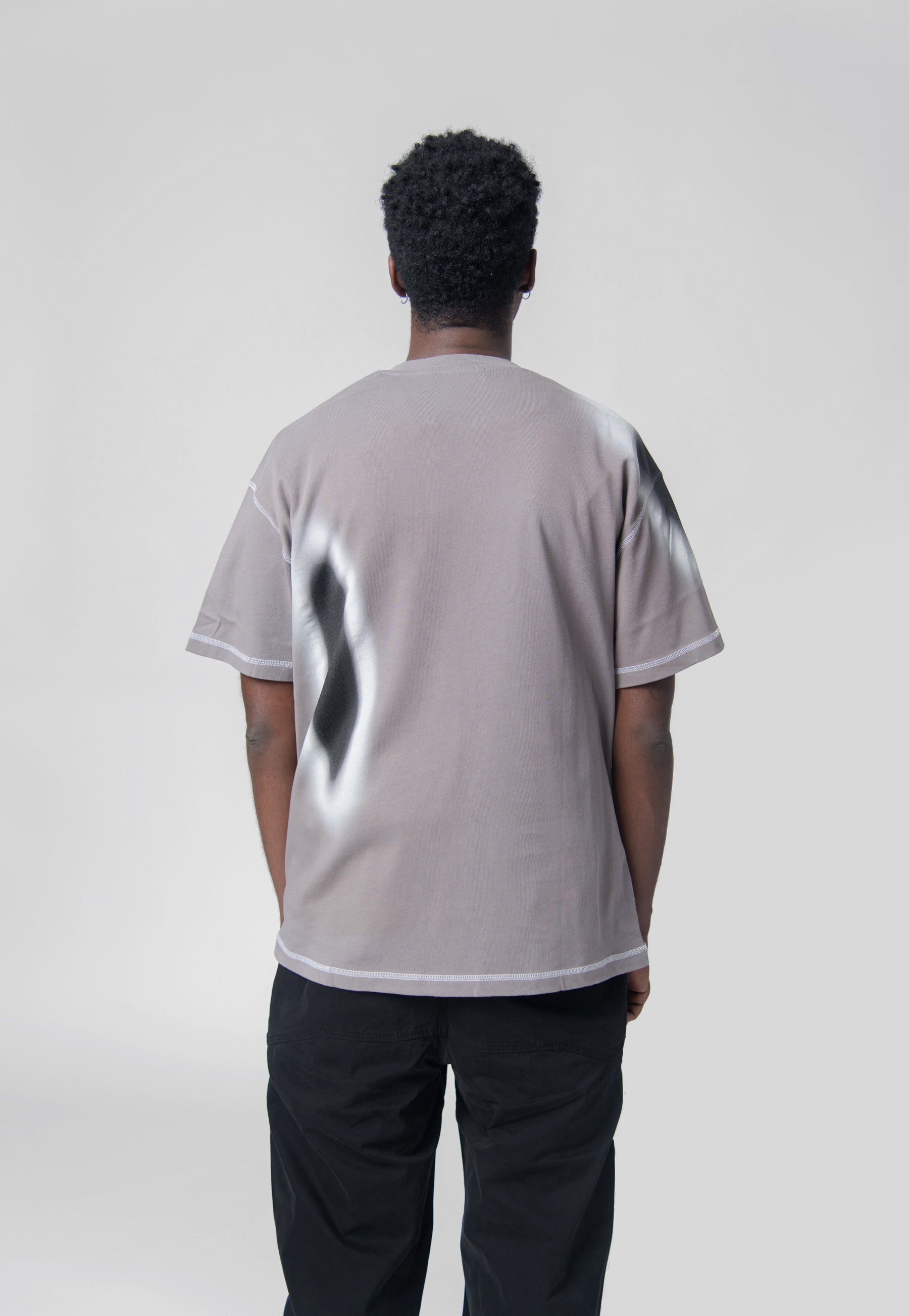 Hypergraphic Short Sleeve Tee Mid Grey ACWMTS140