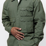 Long Sleeve Tracker Shirt Office Green I033782
