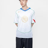 Total 90 Soccer Jersey WHITE/ITALY BLUE/SPORT RED/METALLIC GOLD IB4210-100