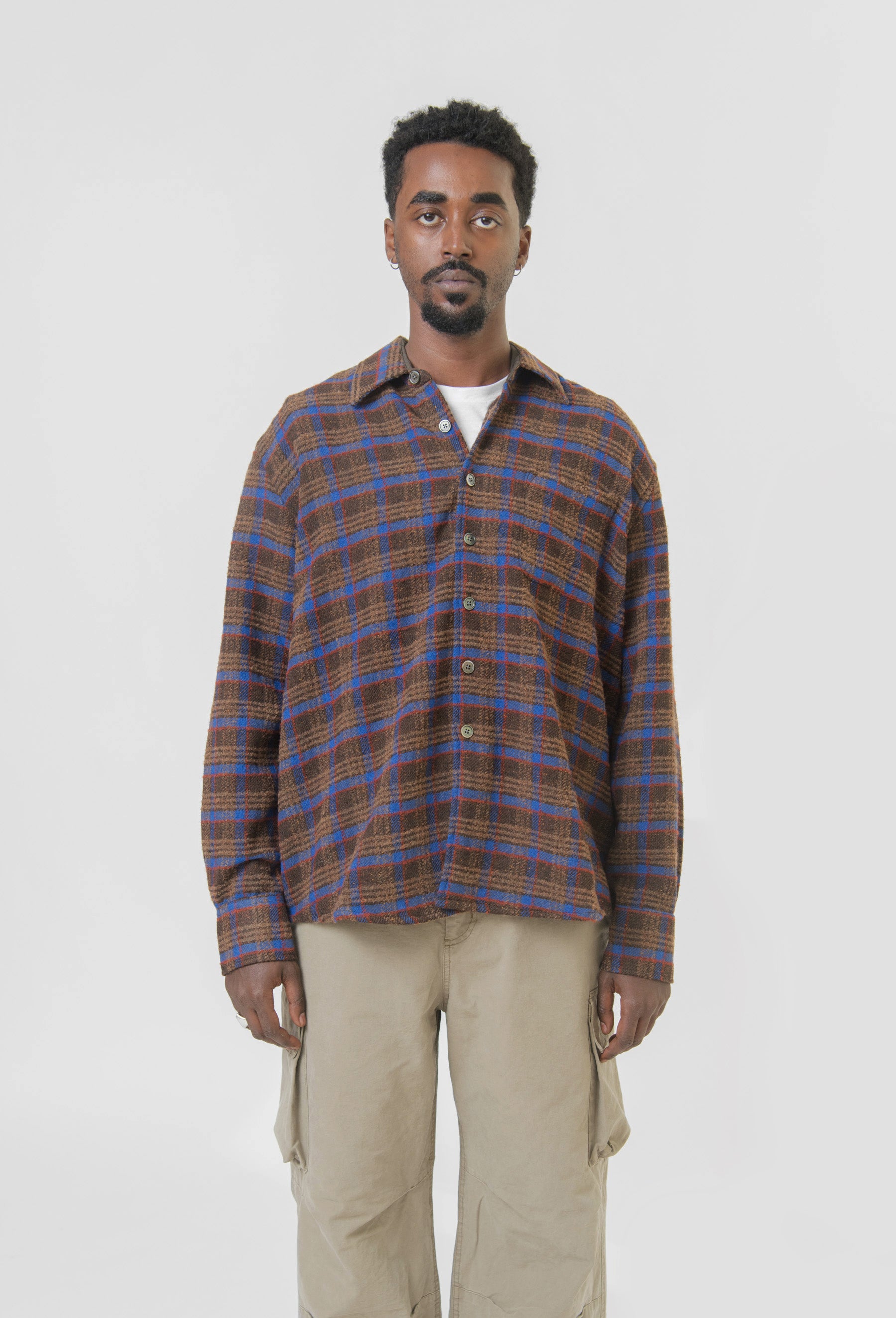 Pankow Check Above Shirt Brown
