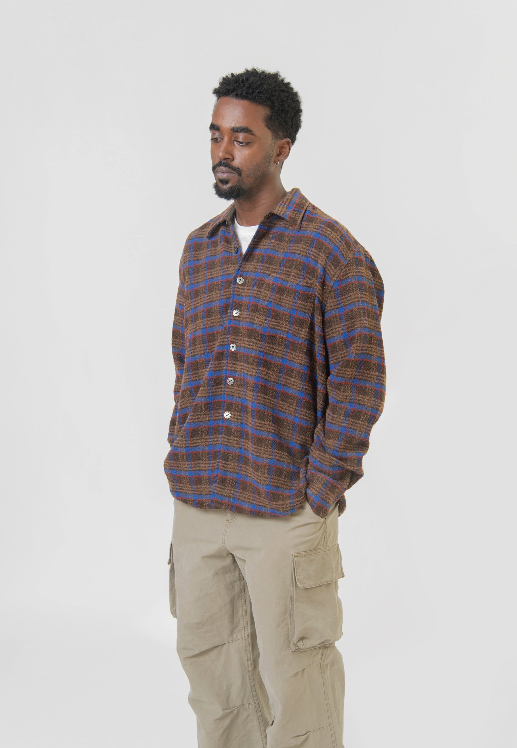 Pankow Check Above Shirt Brown