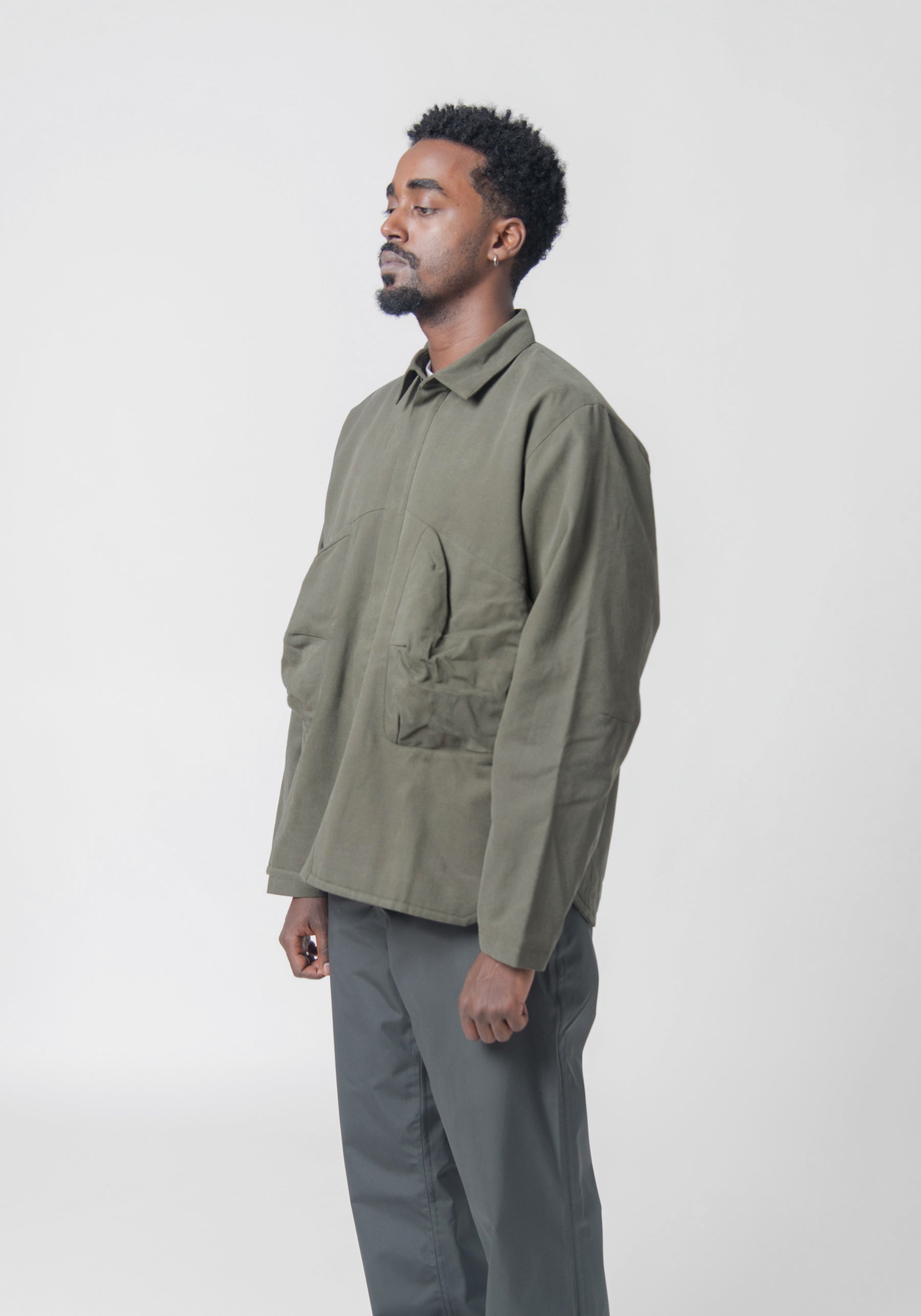 Rescue Pocket Overshirt Military Green