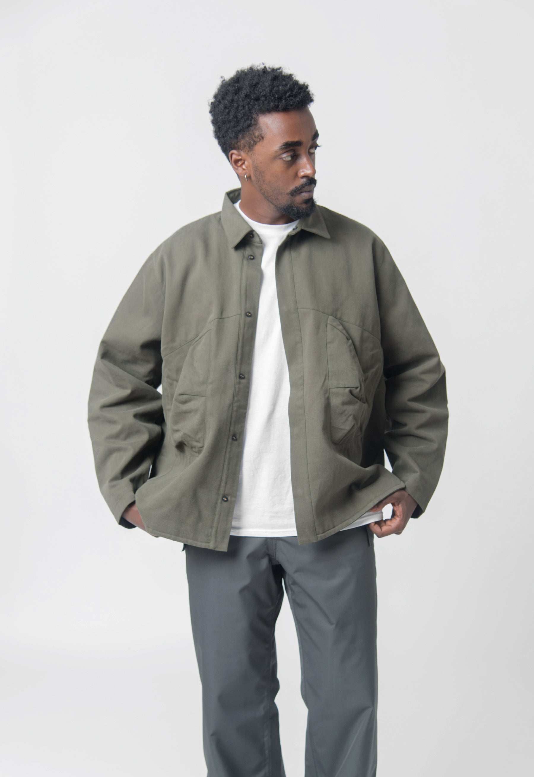 Rescue Pocket Overshirt Military Green