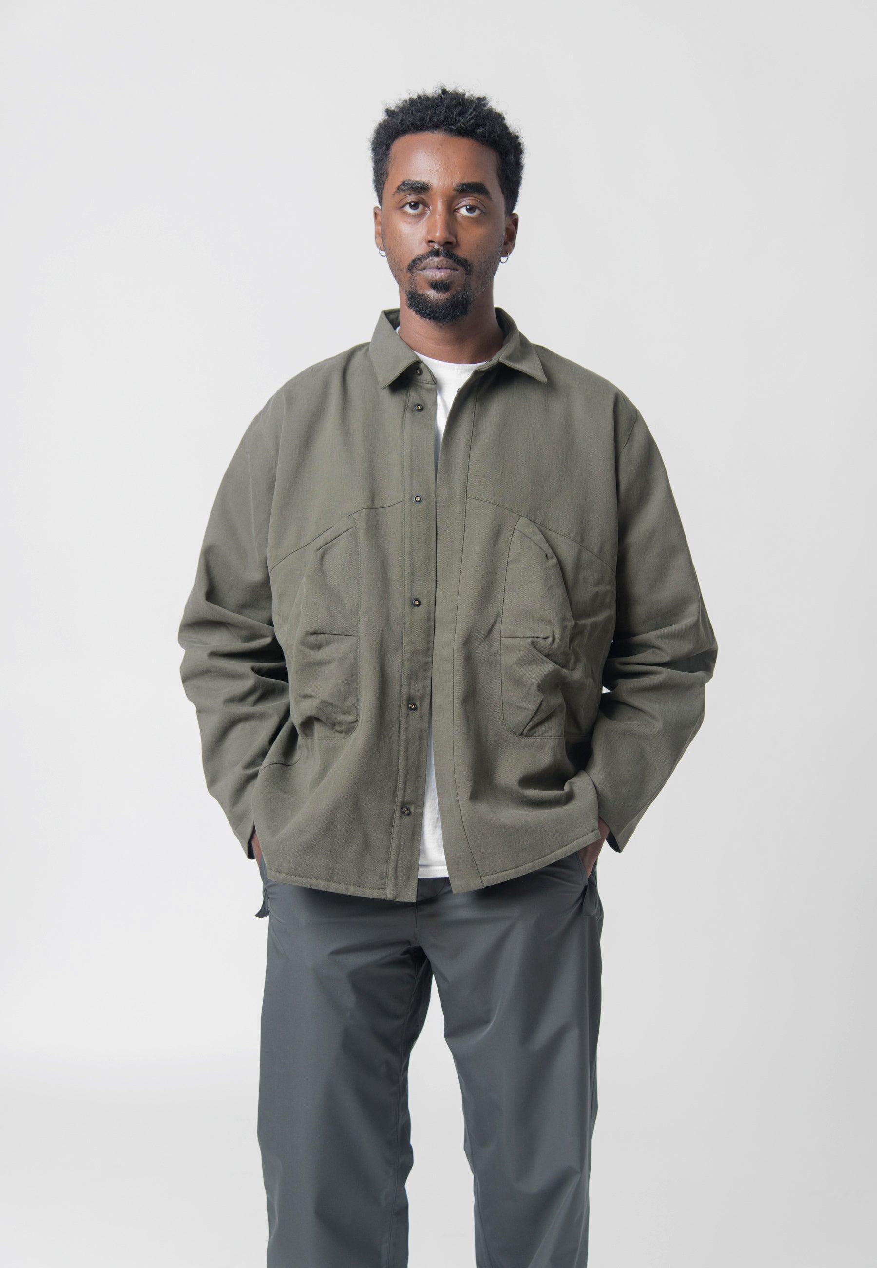 Rescue Pocket Overshirt Military Green