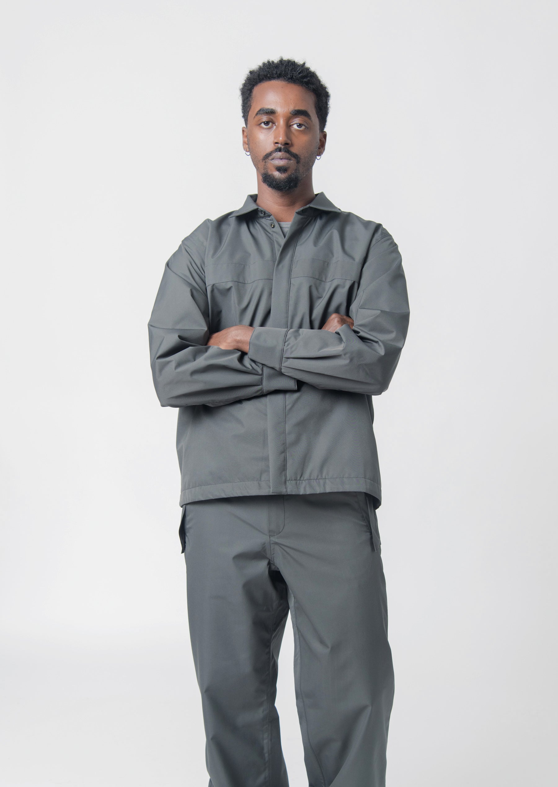 WR Polartec Overshirt Coal Grey