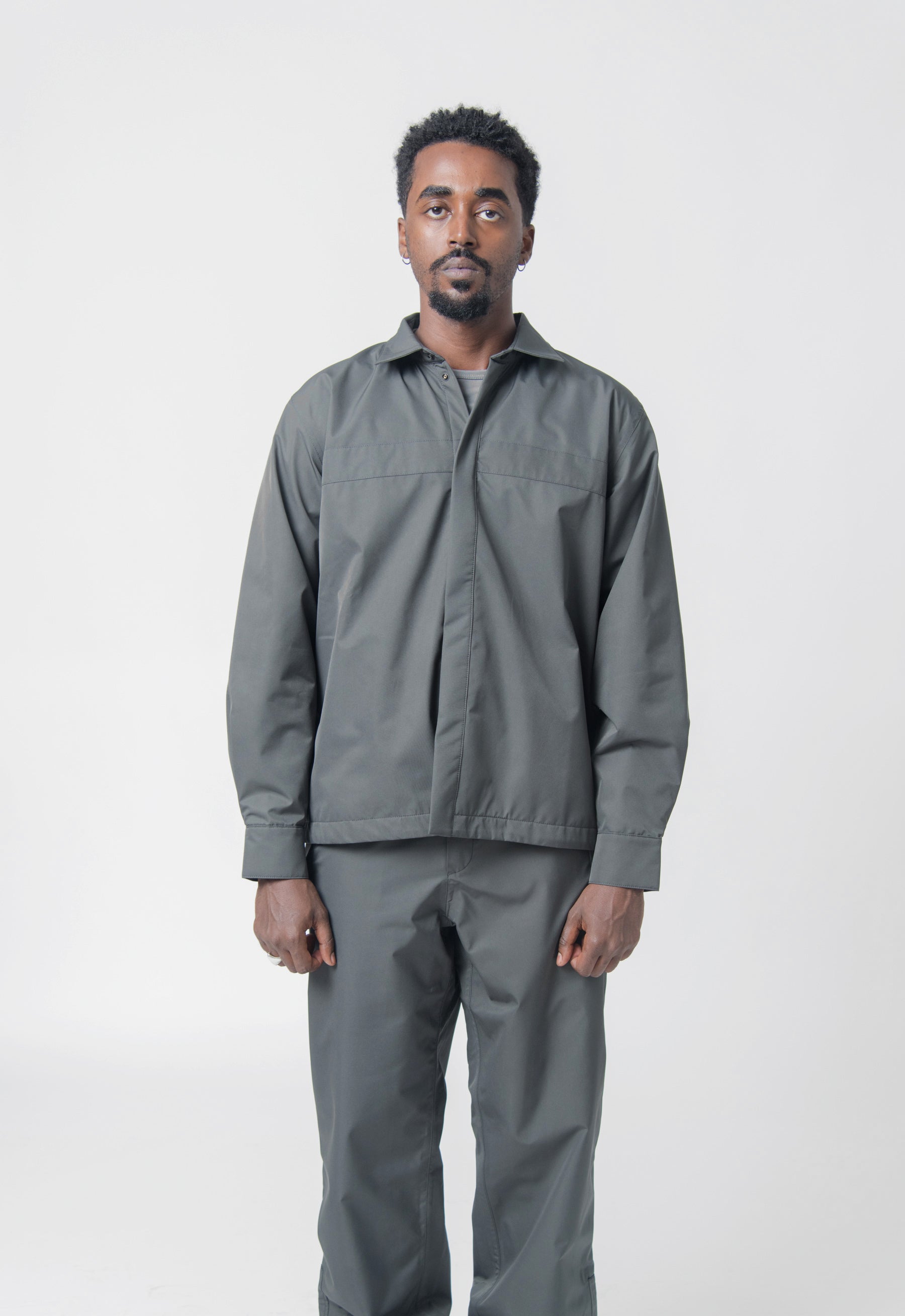 WR Polartec Overshirt Coal Grey