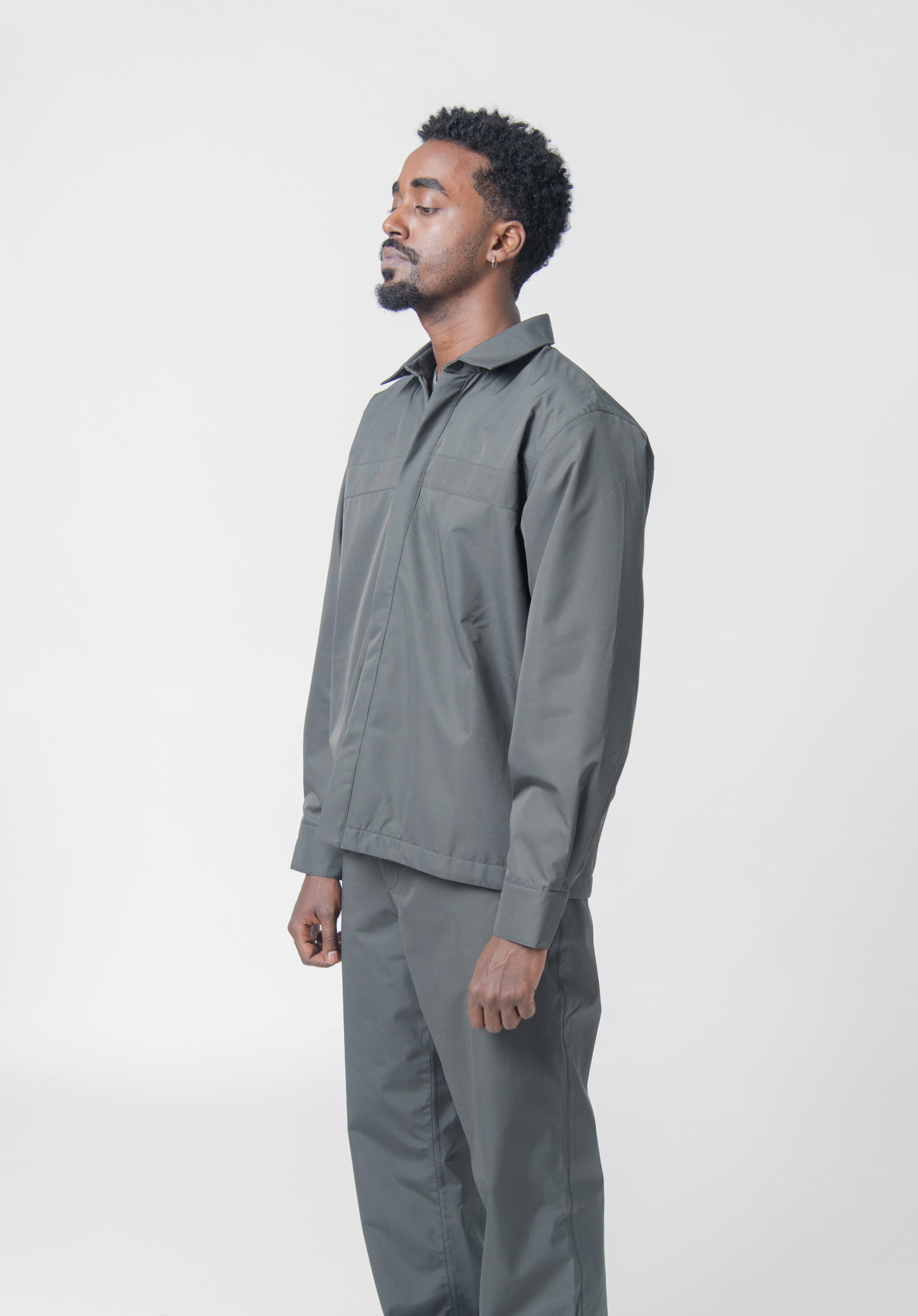 WR Polartec Overshirt Coal Grey