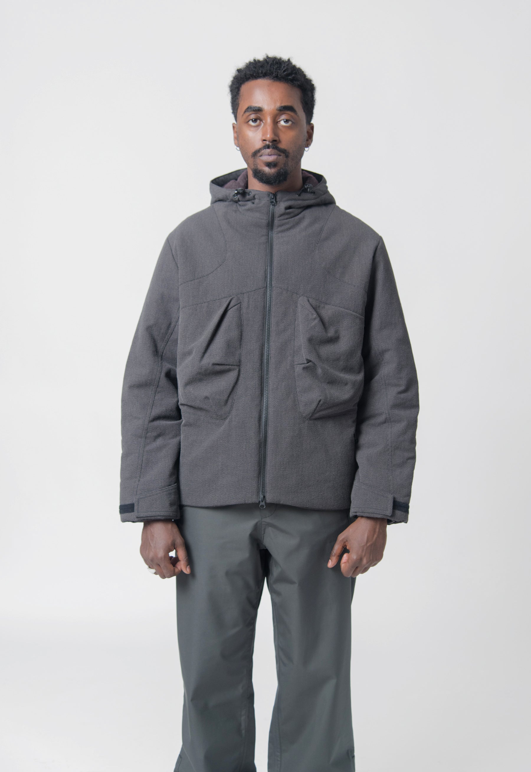 Rescue Padded Jacket Asphalt Black