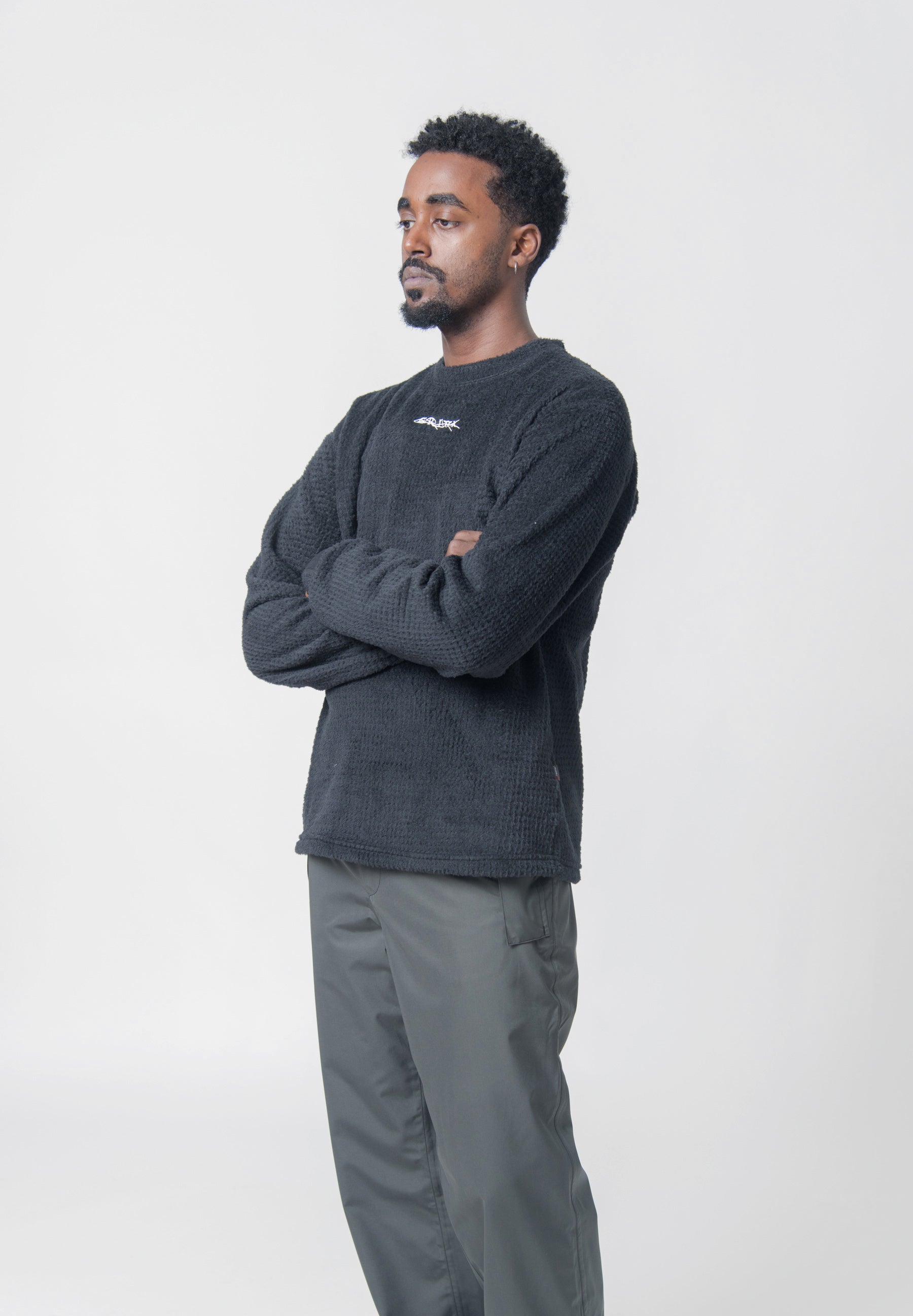 Alpha Polartec Sweater Black
