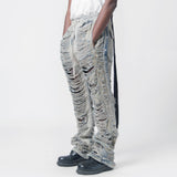 Denim Pusher Pant Mineral Pearl Shredded DU02C5393-DMPSH